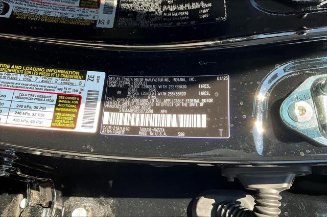 Certified Used 2025 Midnight Black Metallic Toyota Platinum image 68