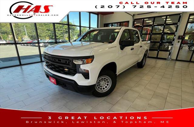 2023 Chevrolet Silverado 1500 4WD Crew Cab Short Bed WT for sale in Brunswick, ME