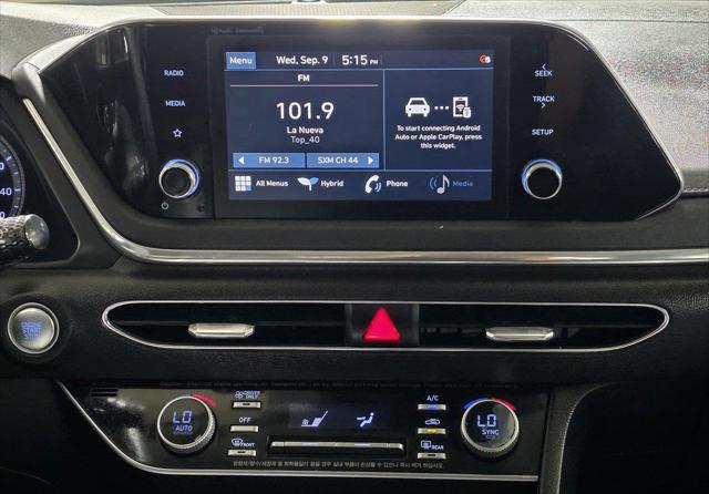 2021 Hyundai Sonata Blue