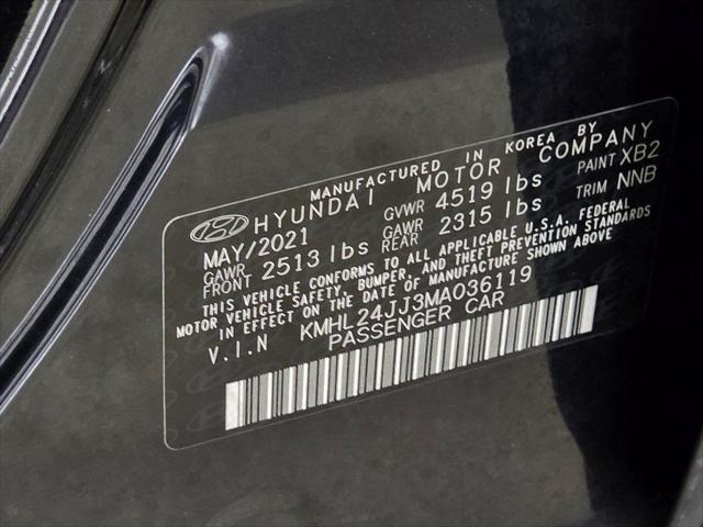 2021 Hyundai Sonata Blue