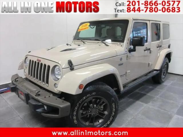 2016 Jeep Wrangler Unlimited 75th Anniversary for sale in North Bergen, NJ
