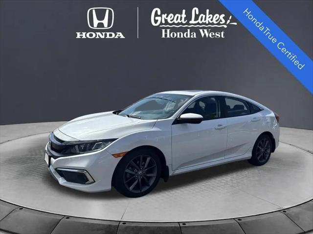 2021 Honda Civic EX for sale in Elyria, OH