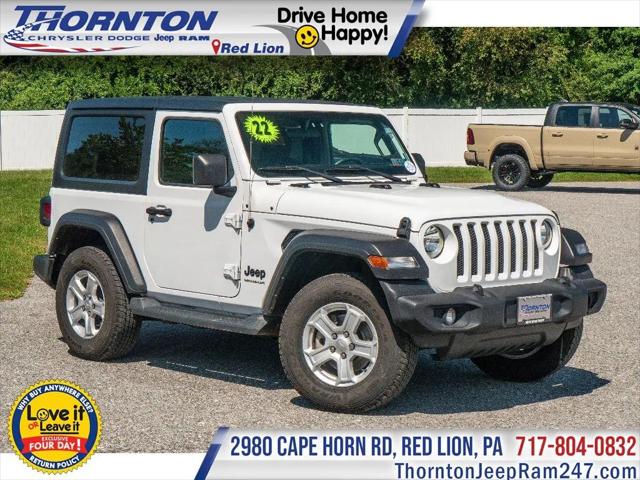 2022 Jeep Wrangler Sport S 4x4 for sale in Red Lion, PA