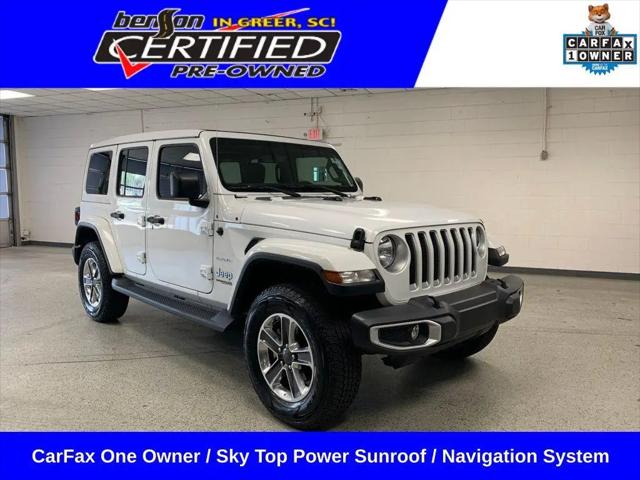 2022 Jeep Wrangler Unlimited Sahara 4x4 for sale in Greer, SC