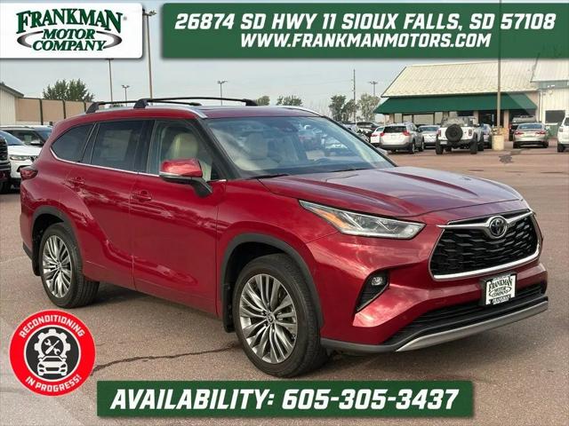 2021 Toyota Highlander Platinum for sale in Sioux Falls, SD