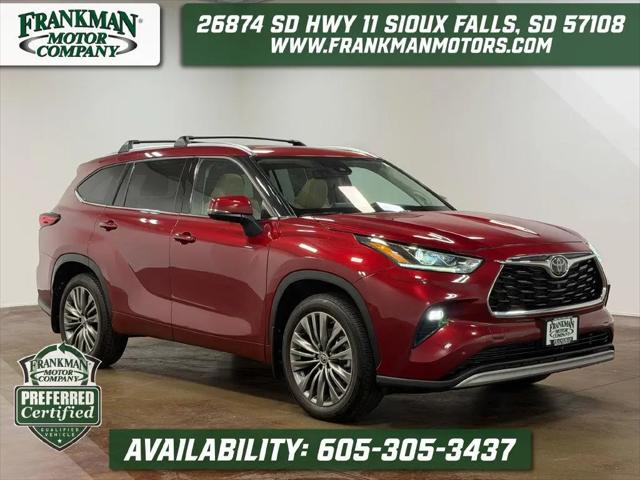 2021 Toyota Highlander Platinum for sale in Sioux Falls, SD