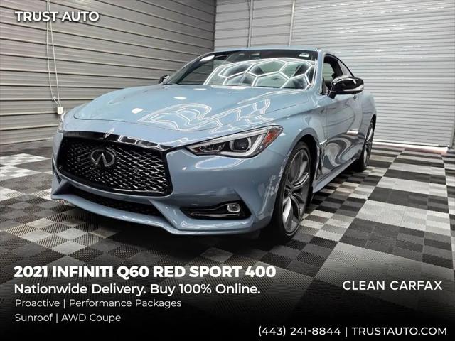 2021 INFINITI Q60 RED SPORT 400 AWD for sale in Sykesville, MD