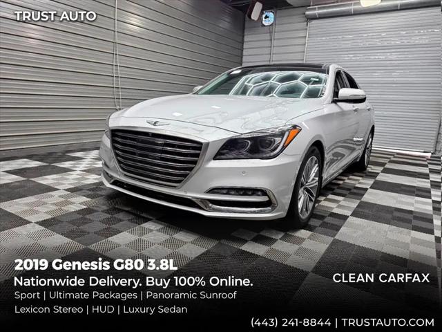2019 Genesis G80 3.8 for sale in Sykesville, MD