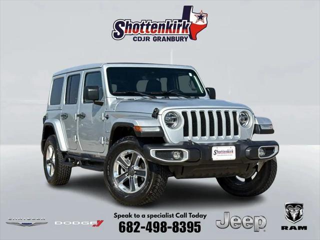 2022 Jeep Wrangler Unlimited Sahara 4x4 for sale in Granbury, TX
