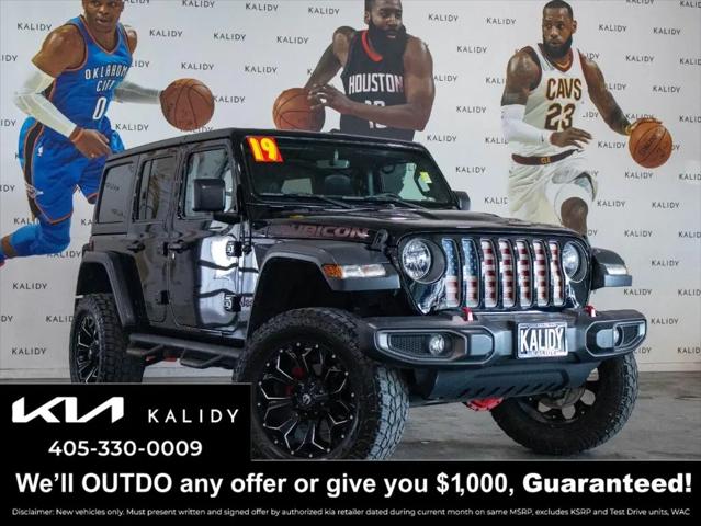 2019 Jeep Wrangler Unlimited Rubicon 4x4 for sale in Edmond, OK