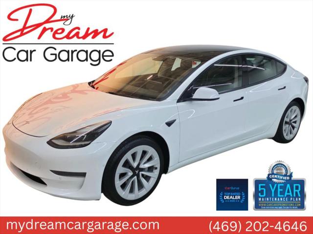 2022 Tesla Model 3 Rear-Wheel Drive for sale in Dallas, TX