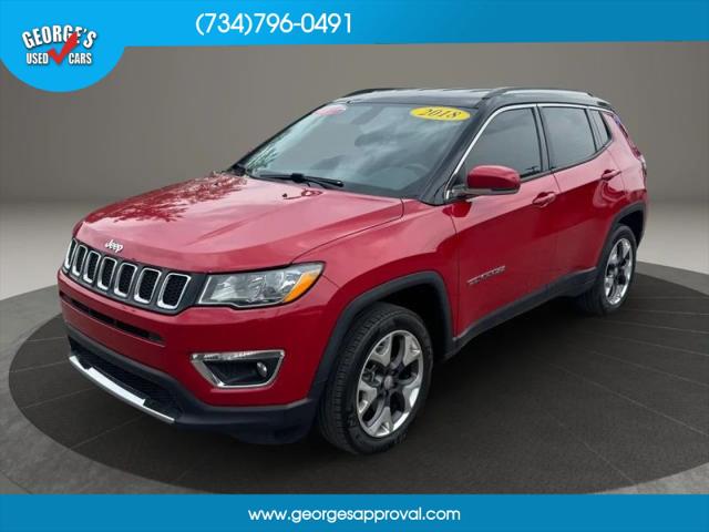 2018 Jeep Compass Limited 4x4 for sale in Brownstown, MI