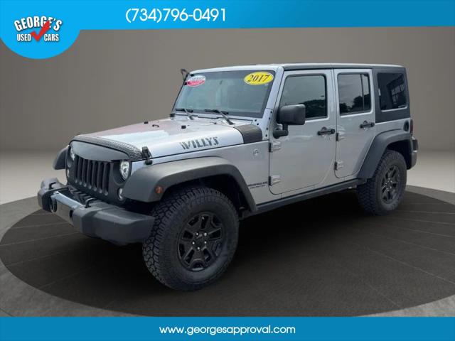 2017 Jeep Wrangler Unlimited Willy Wheeler 4x4 for sale in Brownstown, MI