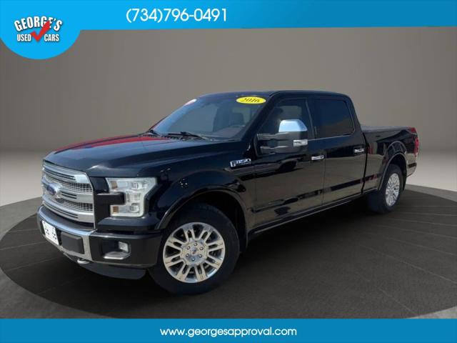 2016 Ford F-150 Platinum for sale in Brownstown, MI