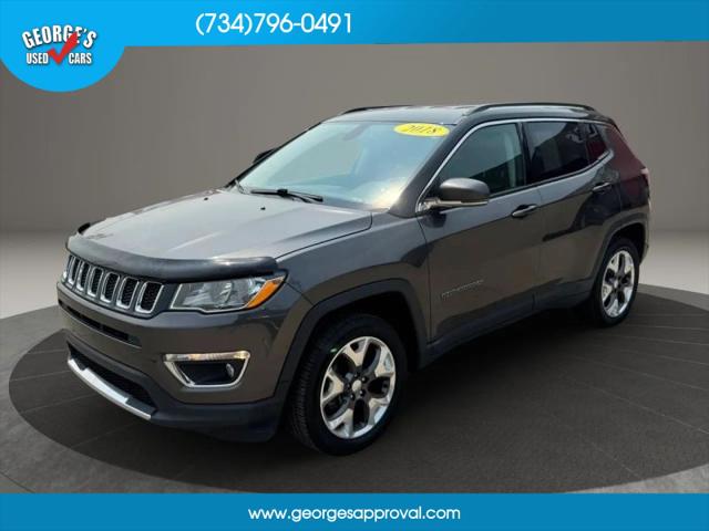 2018 Jeep Compass Limited 4x4 for sale in Brownstown, MI
