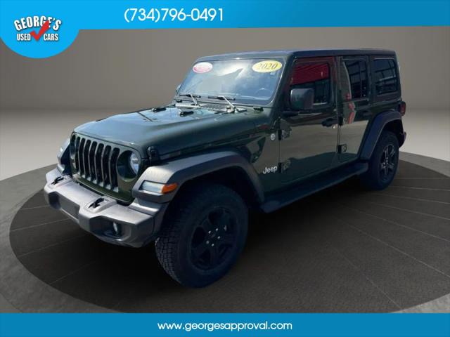 2020 Jeep Wrangler Sport S 4x4 for sale in Brownstown, MI