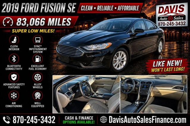 2019 Ford Fusion SE for sale in Arkadelphia, AR