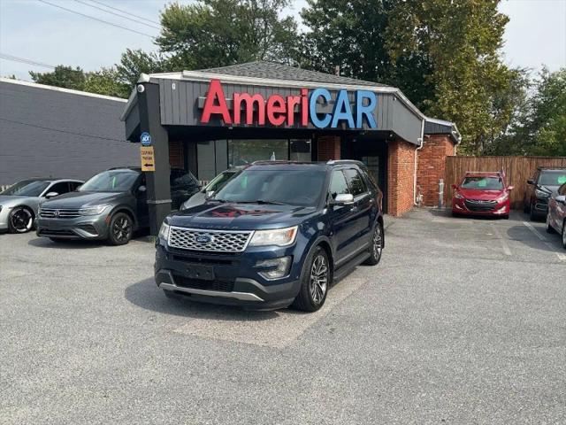 2016 Ford Explorer Platinum for sale in Laurel, MD