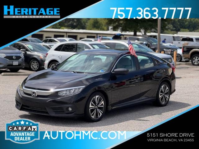 2016 Honda Civic EX-T for sale in Virginia Beach, VA