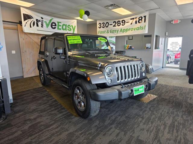 2016 Jeep Wrangler Unlimited Sahara for sale in Canton, OH