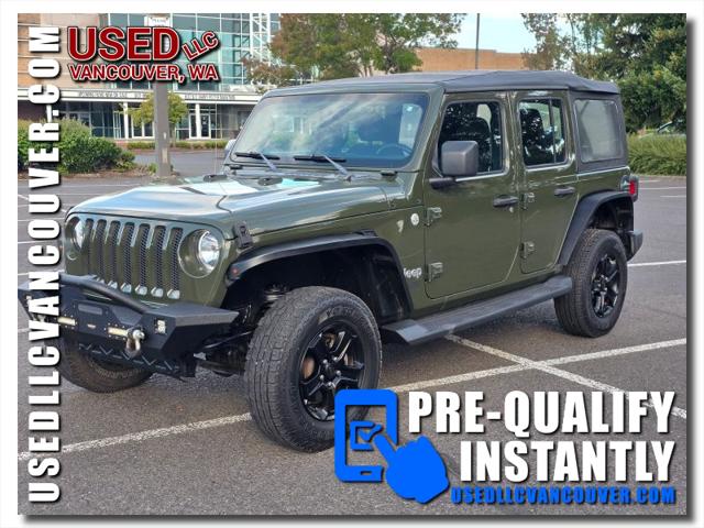 2020 Jeep Wrangler Sport 4x4 for sale in Vancouver, WA