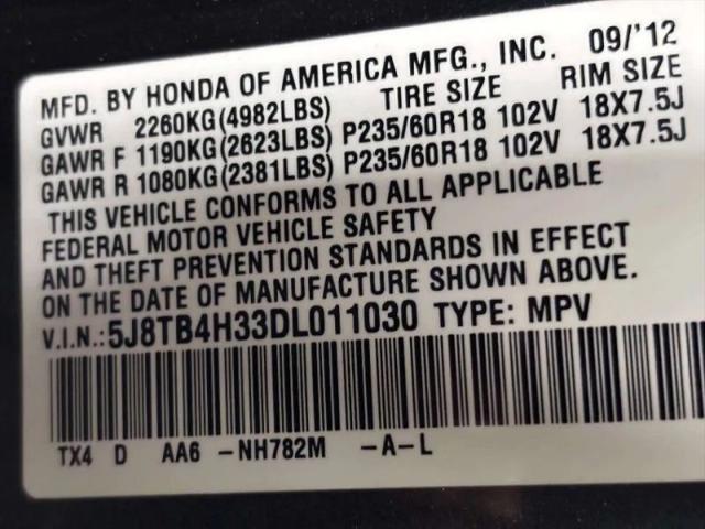 2013 Acura RDX Base