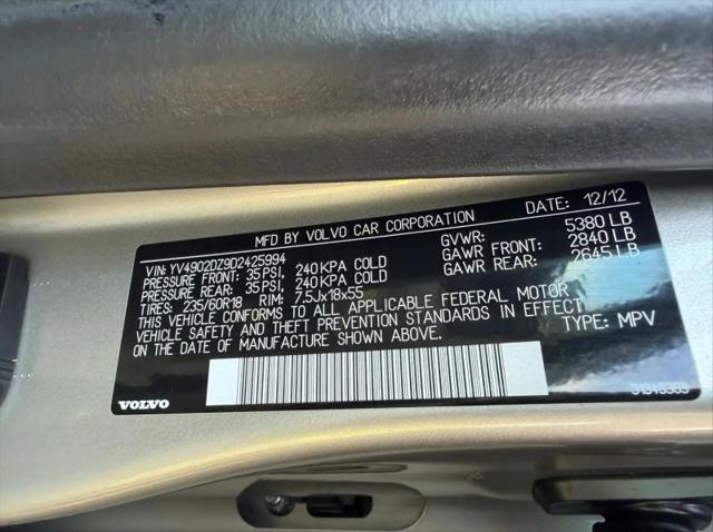 2013 Volvo XC60 T6