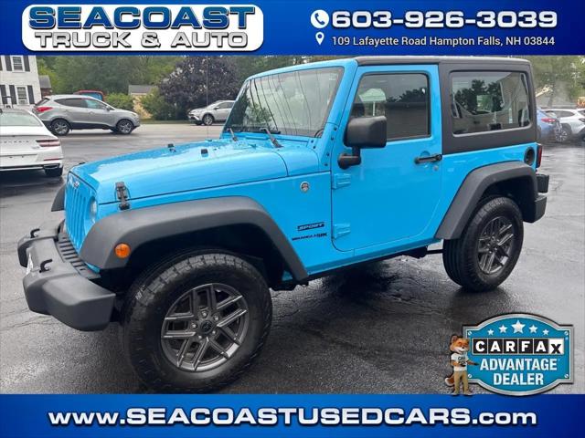 2018 Jeep Wrangler JK Sport 4x4 for sale in Hampton Falls, NH