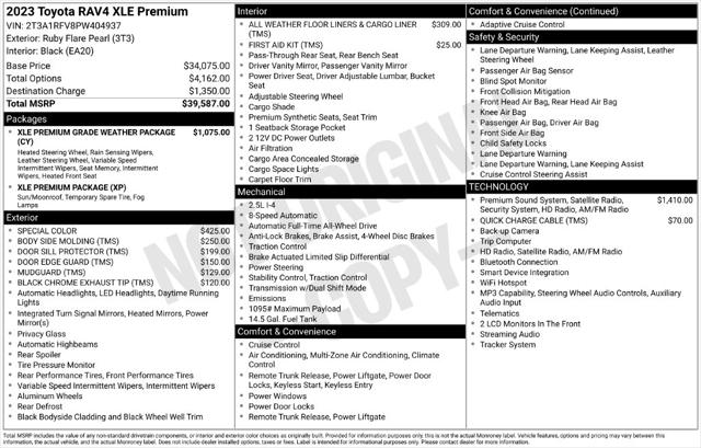 2023 Toyota RAV4 XLE Premium