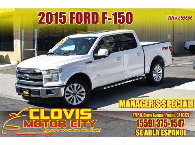 2015 Ford F-150 LARIAT for sale in Fresno, CA