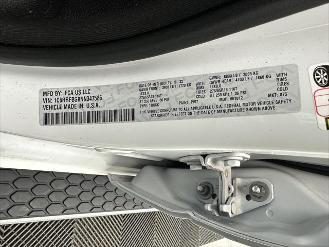 2022 Ram 1500 Big Horn Quad Cab 4x4 64 Box