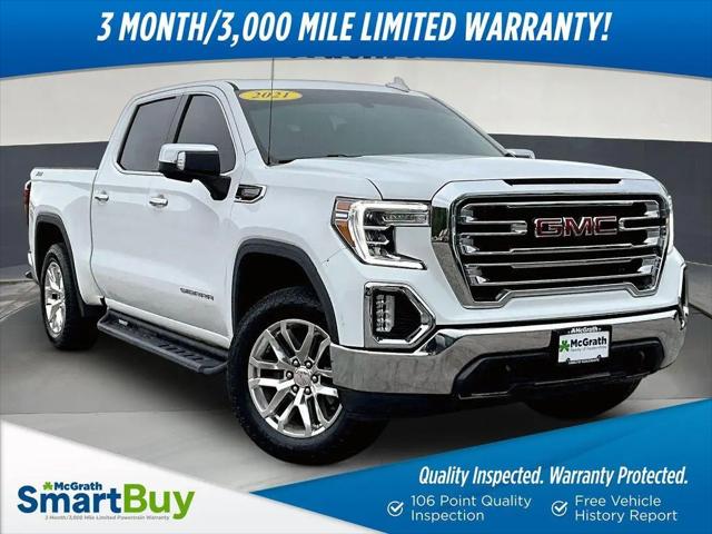 2021 GMC Sierra 1500 4WD Crew Cab Short Box SLT for sale in Davenport, IA