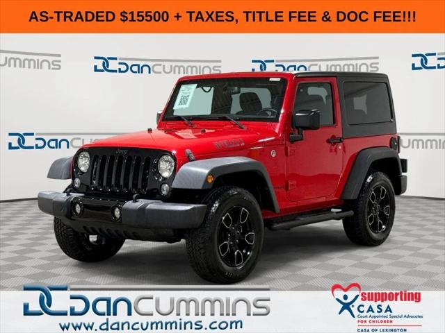 2017 Jeep Wrangler Willys Wheeler 4x4 for sale in Georgetown, KY