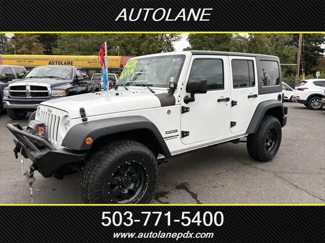 2017 Jeep Wrangler Unlimited Sport 4x4 for sale in Portland, OR