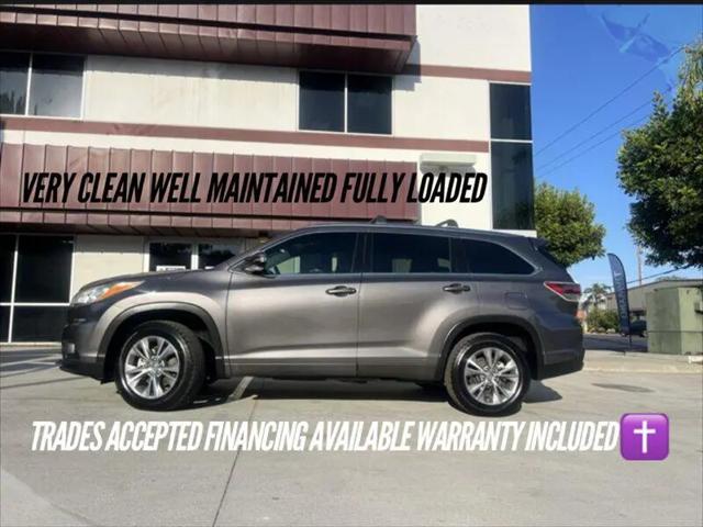 2014 Toyota Highlander XLE V6 for sale in Escondido, CA