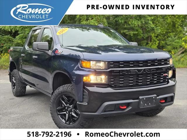 2021 Chevrolet Silverado 1500 4WD Crew Cab Short Bed Custom Trail Boss for sale in Glens Falls, NY