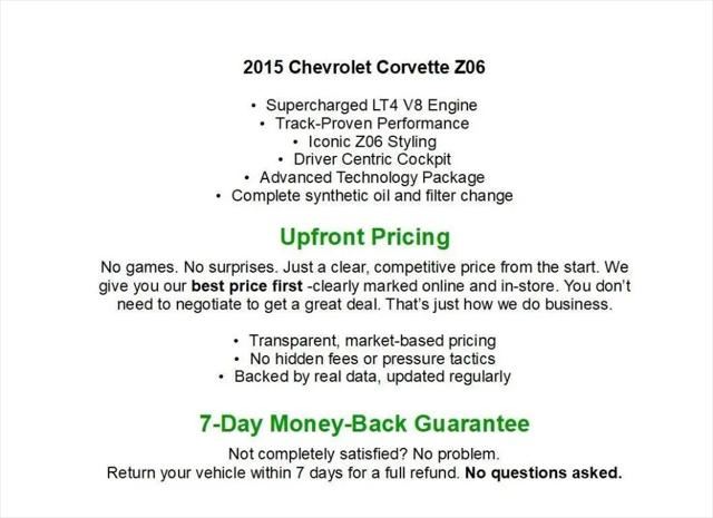 2015 Chevrolet Corvette Z06 for sale in Green Bay, WI