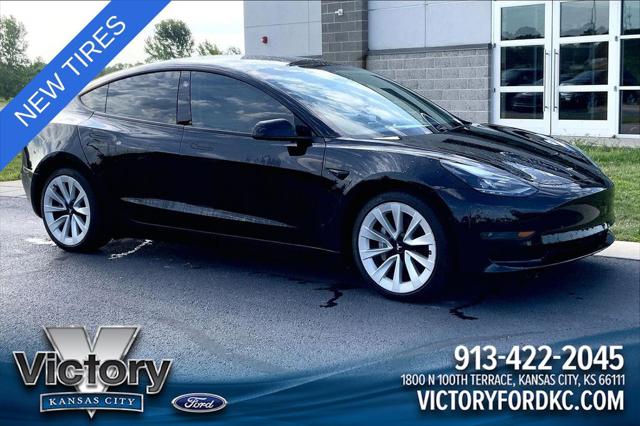 2021 Tesla Model 3 Standard Range Plus Rear-Wheel Drive for sale in Kansas City, KS