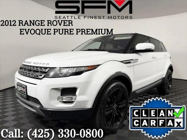 2012 Land Rover Range Rover Evoque Pure Plus for sale in Lynnwood, WA