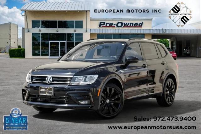 2021 Volkswagen Tiguan 2.0T SE R-Line Black for sale in Plano, TX