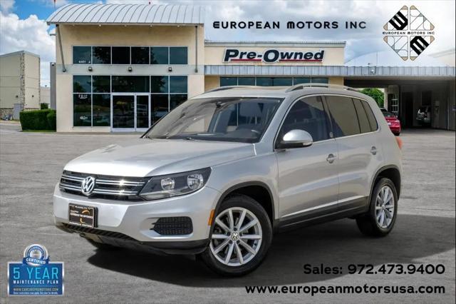 2017 Volkswagen Tiguan 2.0T Wolfsburg Edition for sale in Plano, TX