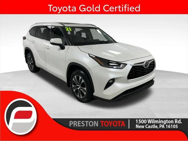 2021 Toyota Highlander XLE for sale in New Castle, PA