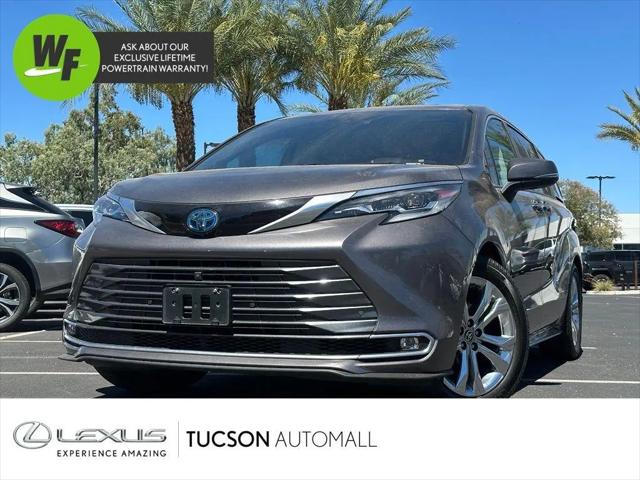 2023 Toyota Sienna Platinum for sale in Tucson, AZ