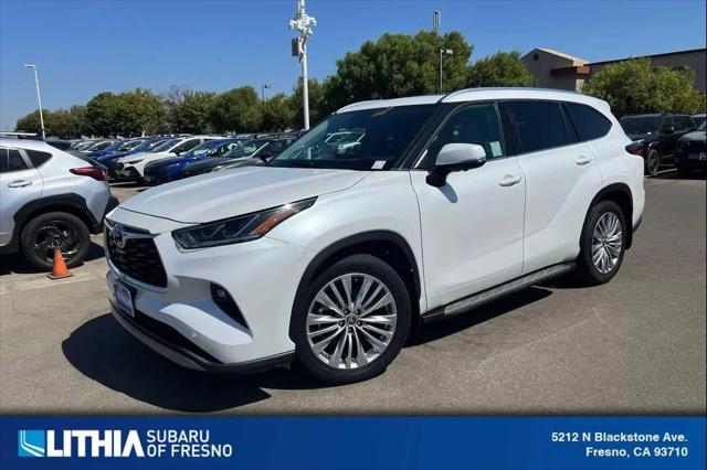 2023 Toyota Highlander Platinum for sale in Fresno, CA