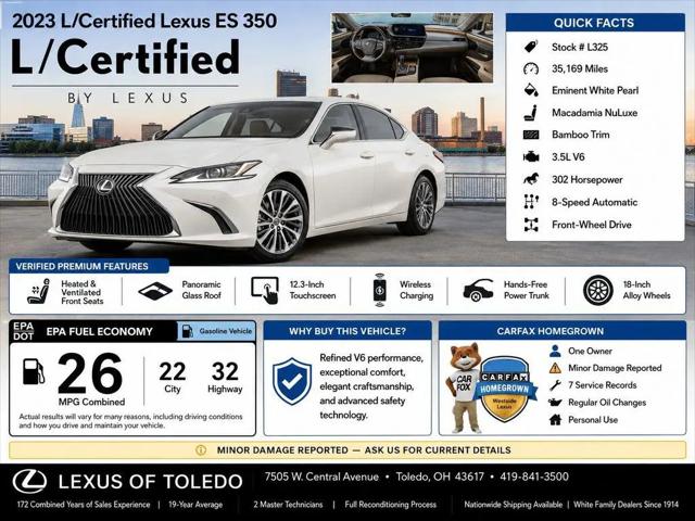 2023 Lexus ES 350 Base for sale in Toledo, OH