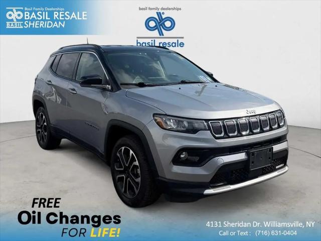 2022 Jeep Compass Limited 4x4 for sale in Williamsville, NY