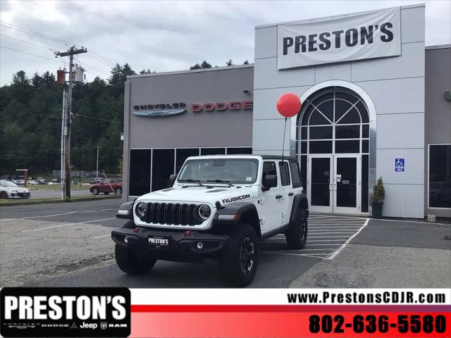 2025 Jeep Wrangler 4-Door Rubicon 4x4 for sale in Barre, VT
