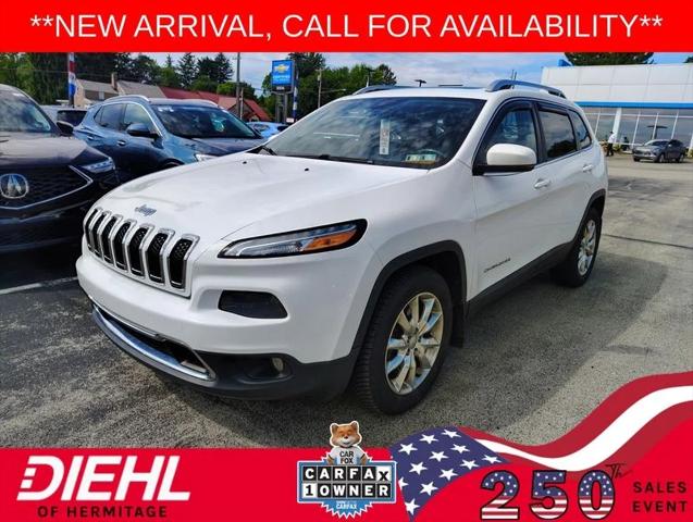 2016 Jeep Cherokee Limited 2016 Jeep Cherokee Limited