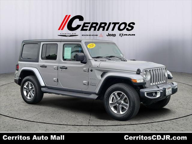 2020 Jeep Wrangler Sahara 4x4 for sale in Cerritos, CA