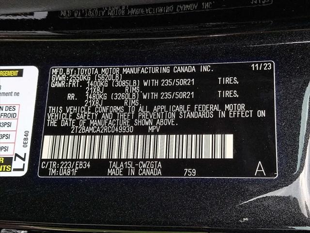 2024 Lexus RX 350 F SPORT Handling